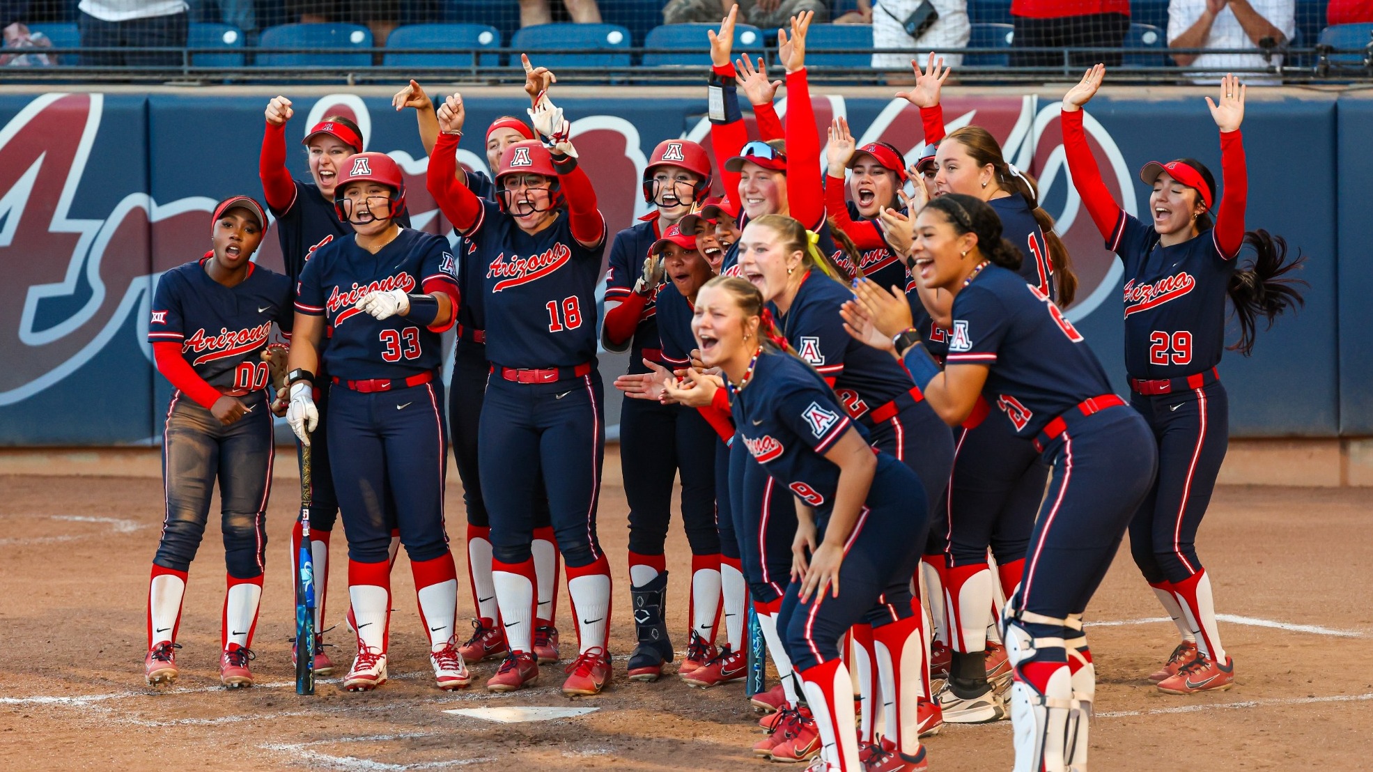 - TUCSON, ARIZ. — Arizona Softball vs. Long Beach State Beach at Rita Hillenbrand Stadium Feb. 27, 2026. 
Photo by Madison Farwell / Arizona Athletics