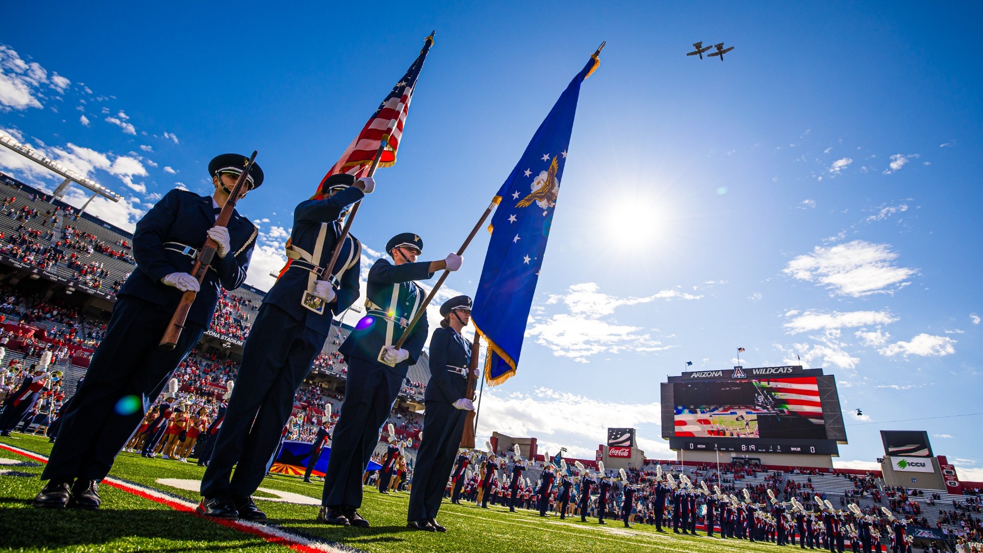 — TUCSON, ARIZ. -- Football vs. Baylor at Casino Del Sol Stadium.

Nov. 22, 2025. 
Photo by Mike Christy / Arizona Athletics