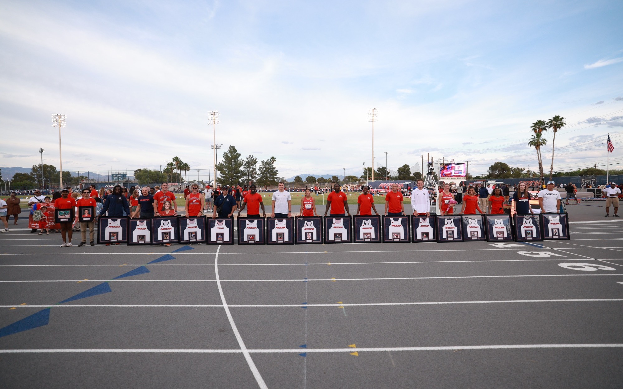 Arizona Track & Field Senior Night