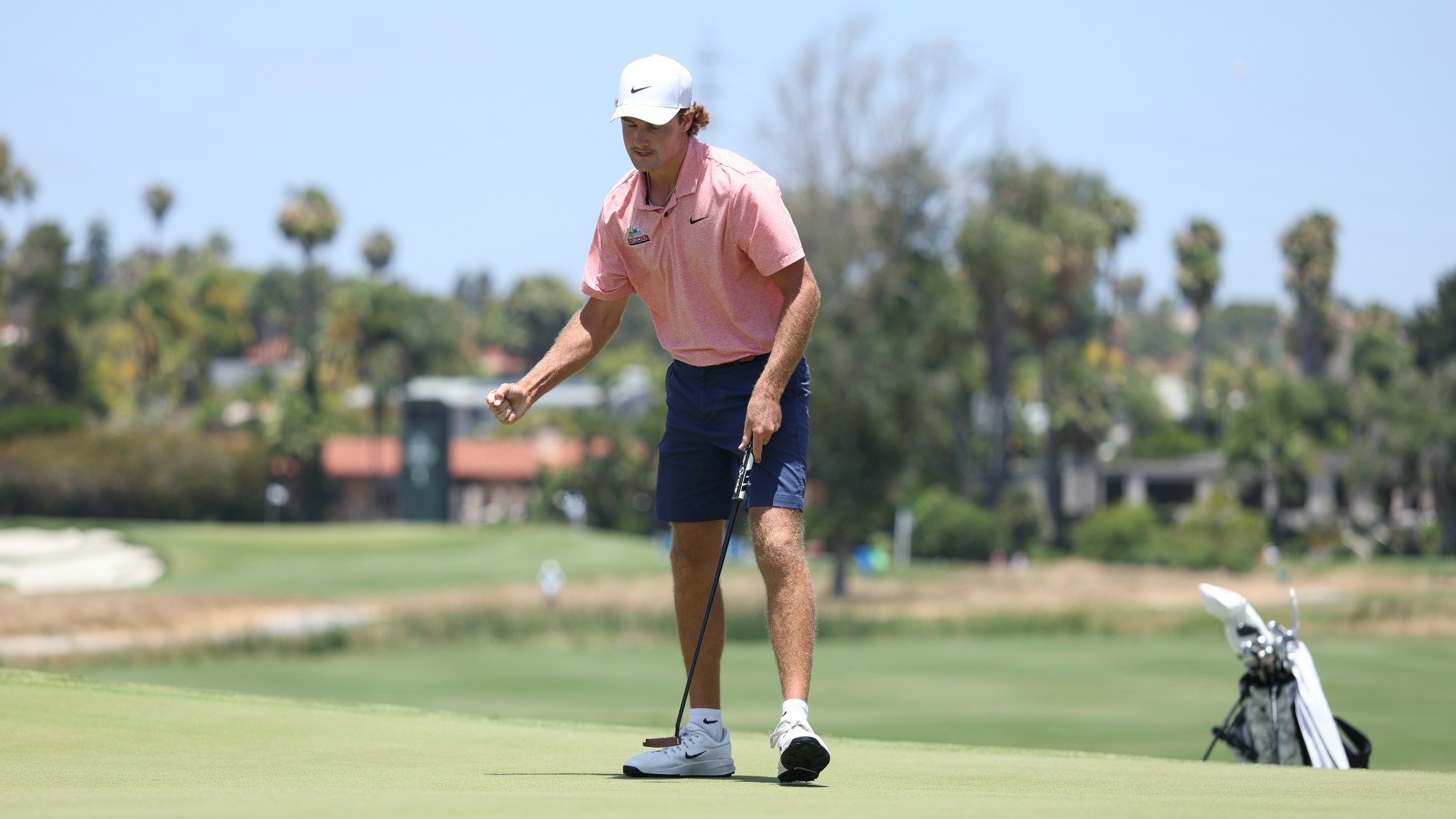 Zach Pollo winning putt against Vanderbilt