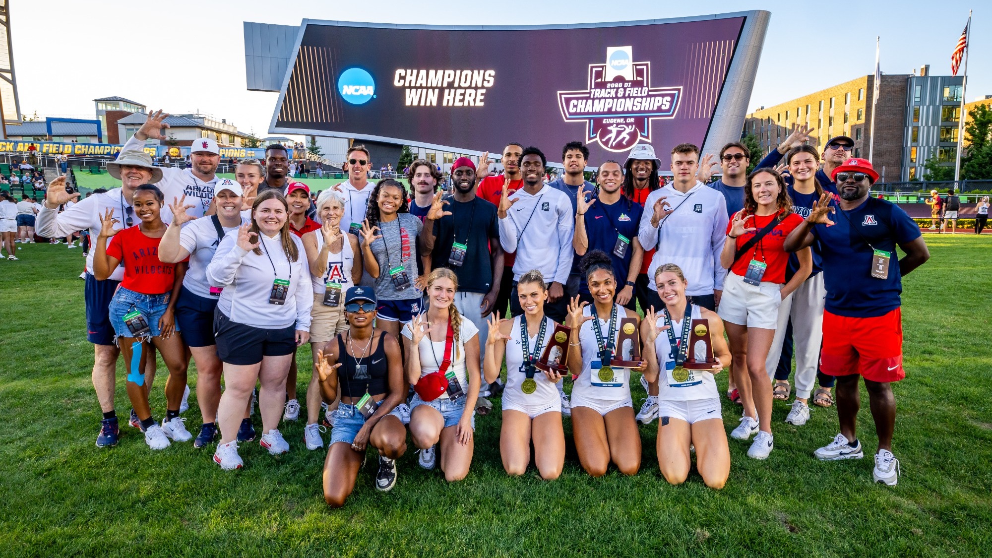 - EUGENE, OR. -- Track and Field NCAA Championship, day 4 at Hayward Field
June 13, 2026. 

Photo by Rebecca Sasnett / Arizona Athletics
