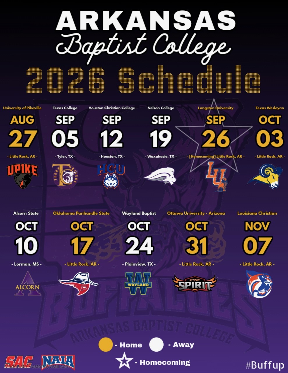 FB SCHEDULE GRAPHIC