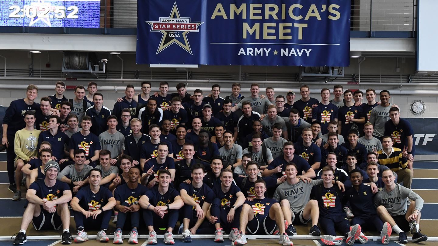 Navy Sweeps Track and Field Star Meet ArmyNavy Game