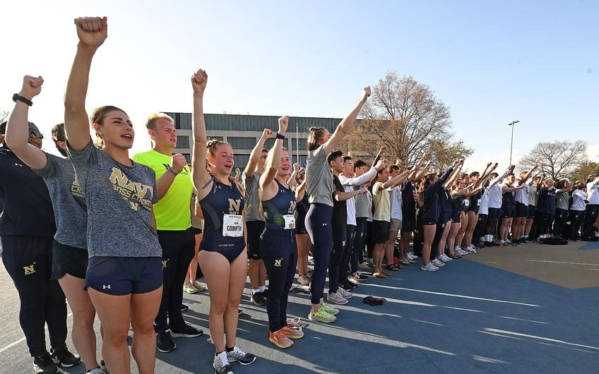Women's Outdoor Track & Field Star Goes to Navy ArmyNavy Game