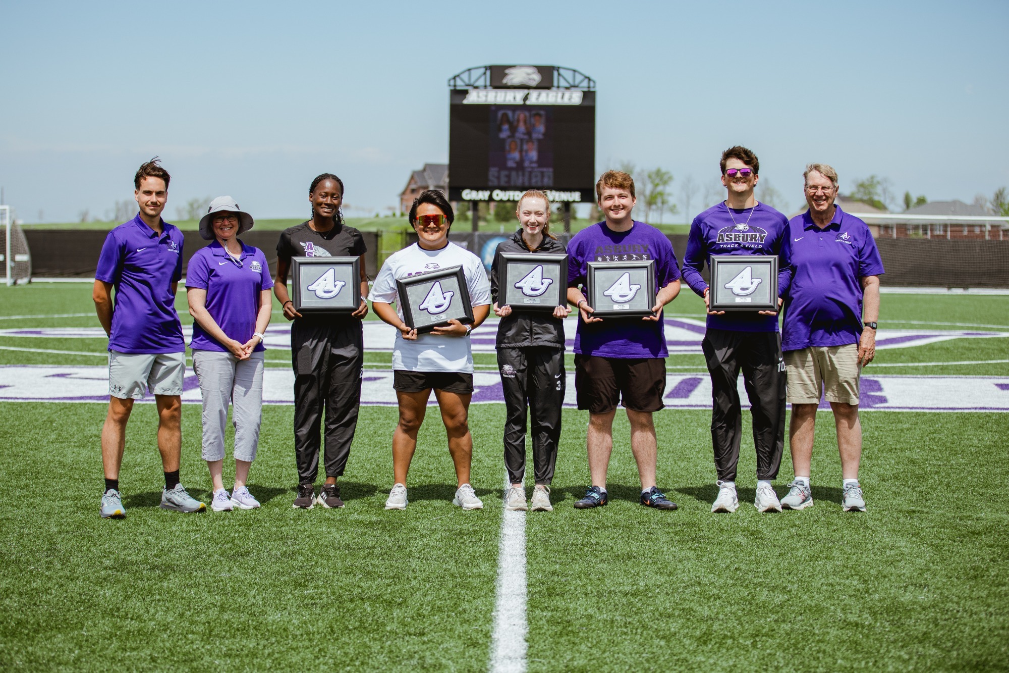 Track and field senior day 2026