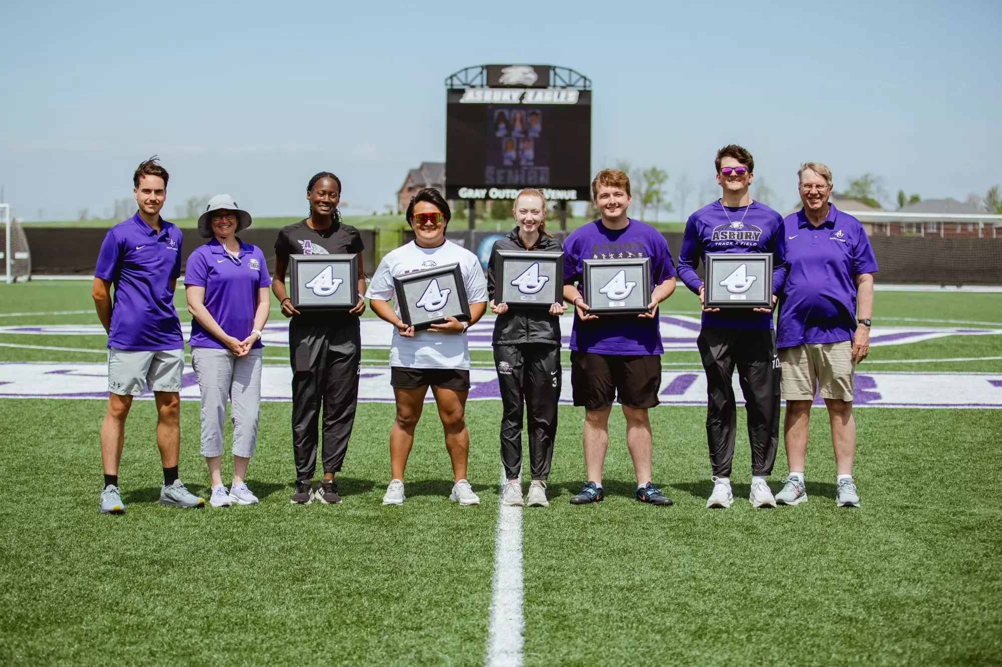 Track and field senior day 2026
