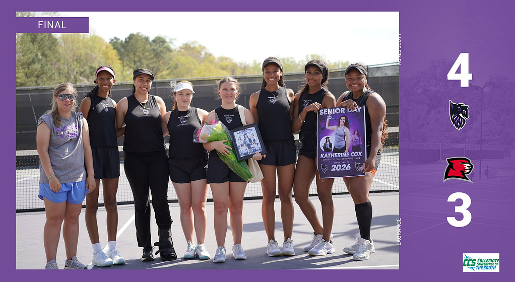 Senior Day Win ASC Tennis