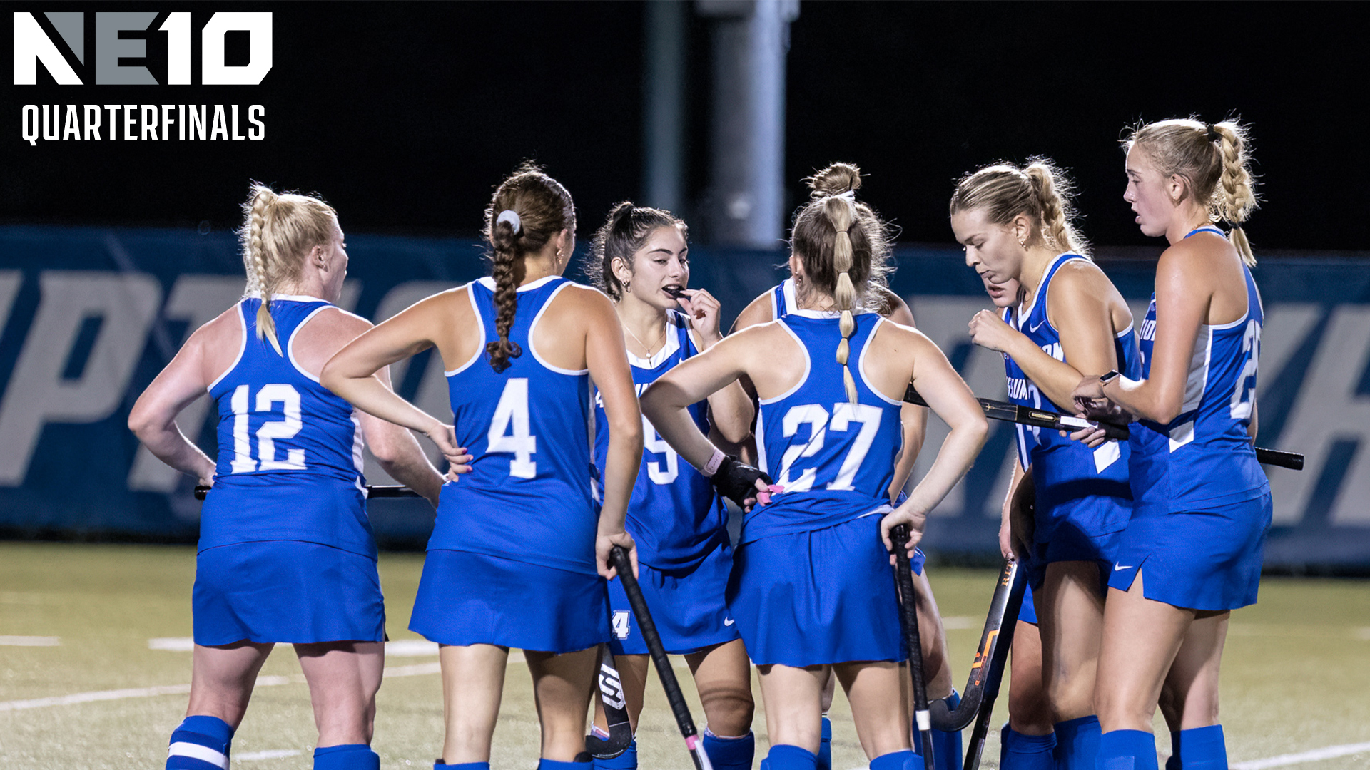 Pace Upsets Field Hockey in NE10 Quarterfinals Assumption University