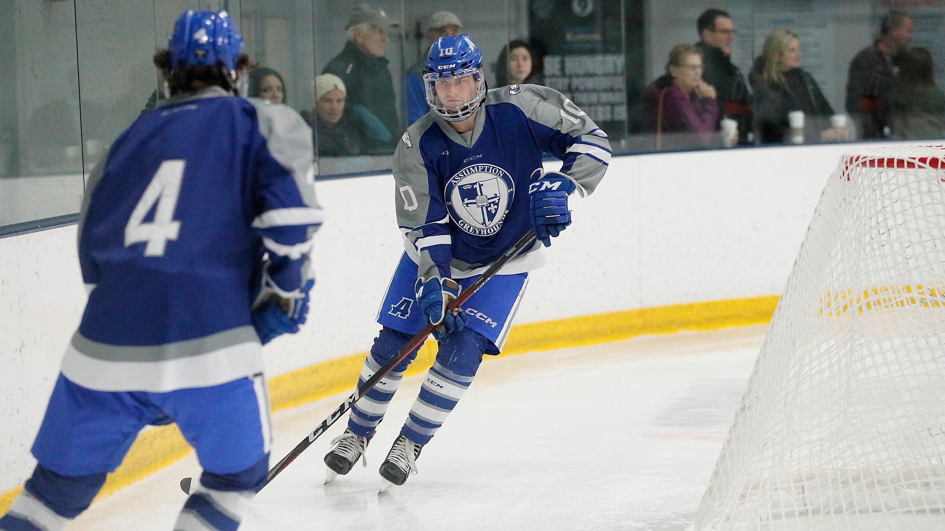 Men's Ice Hockey Upended at Neumann Assumption University