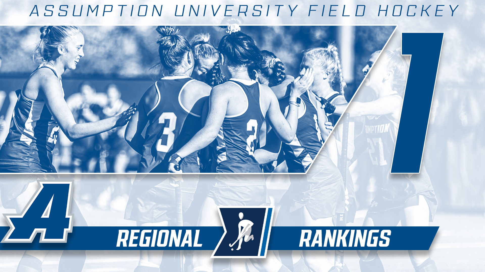 Field Hockey Tops NCAA Division II Regional Poll Assumption University