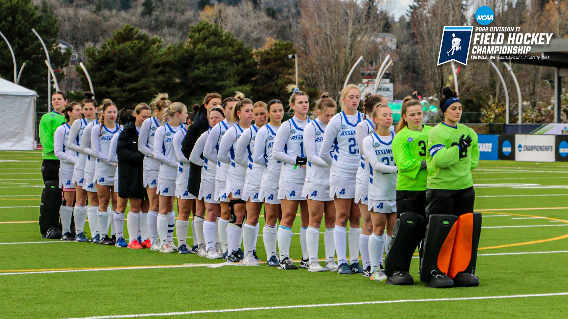 Assumption Field Hockey Falls to No. 1 East Stroudsburg in NCAA