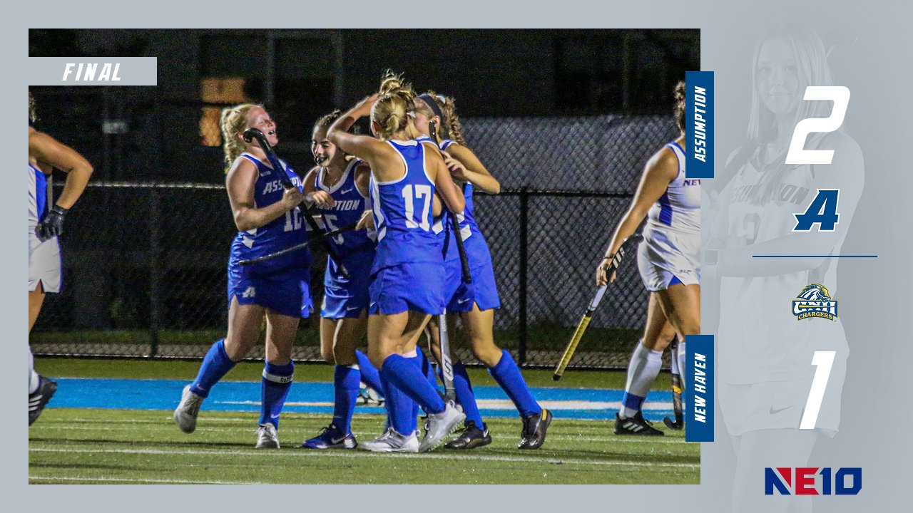 Field Hockey Edges New Haven, 21 Assumption University