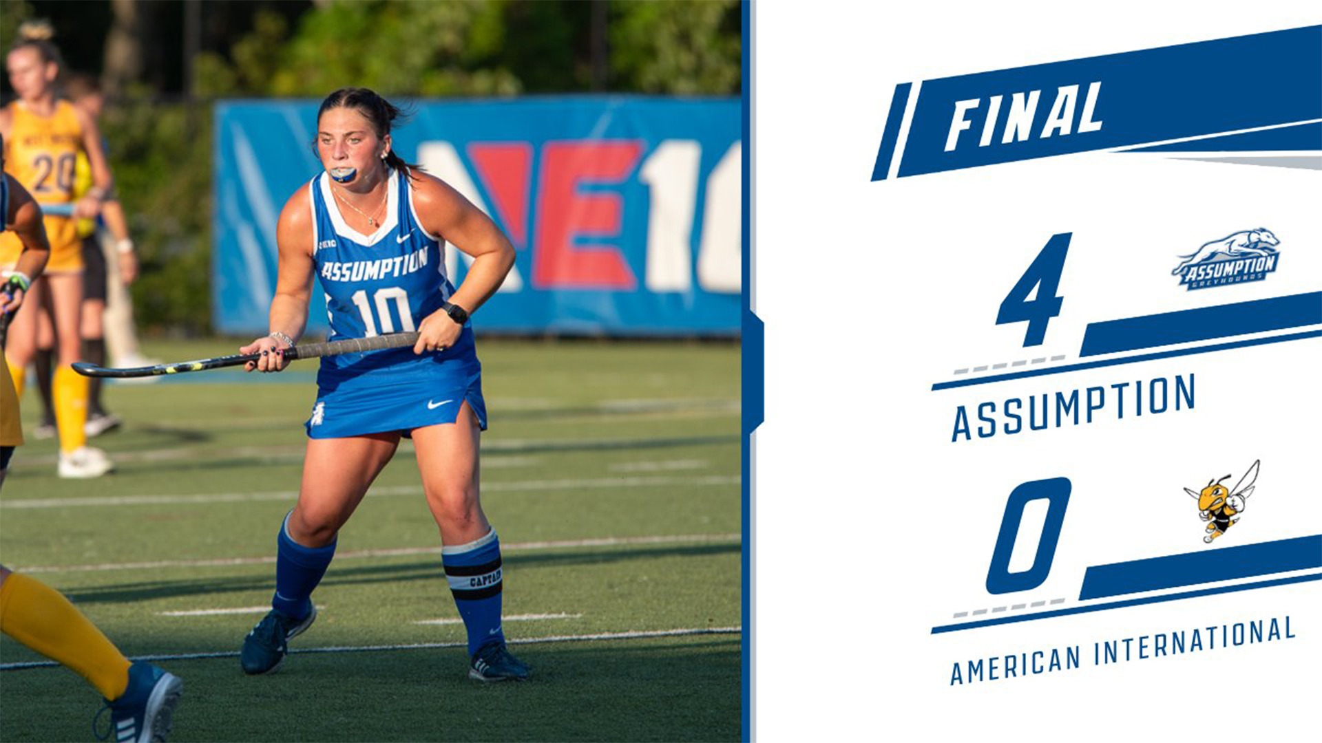 Field Hockey records 6th straight win with 40 decision at AIC