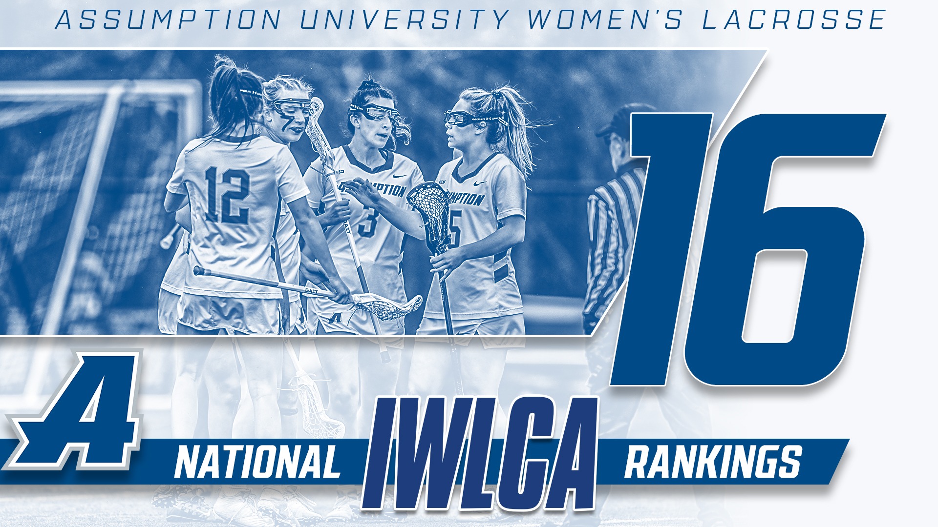 Women's Lacrosse Moves Up in National Rankings Assumption University