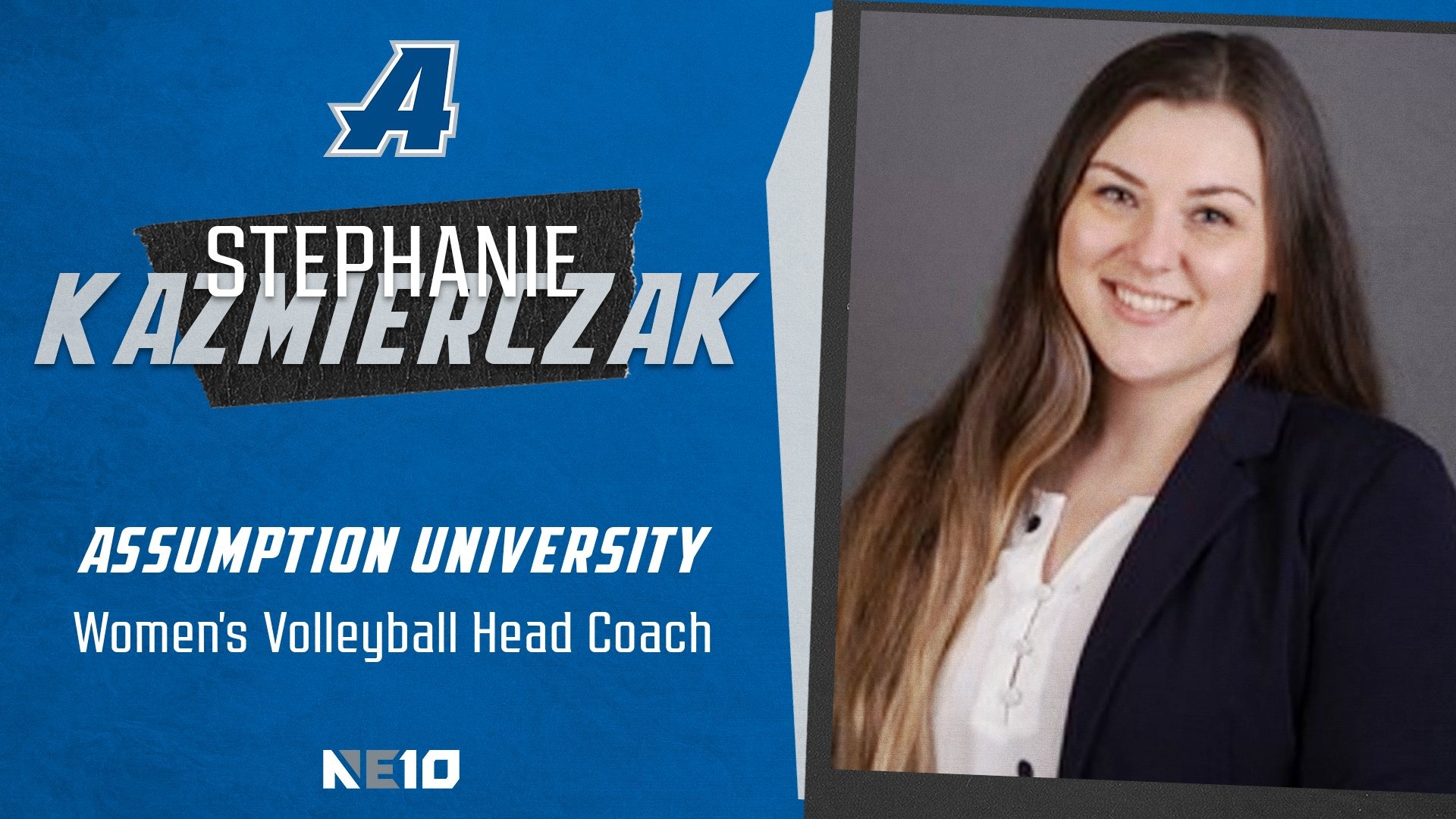 Kazmierczak Named Head Women's Volleyball Coach Assumption University