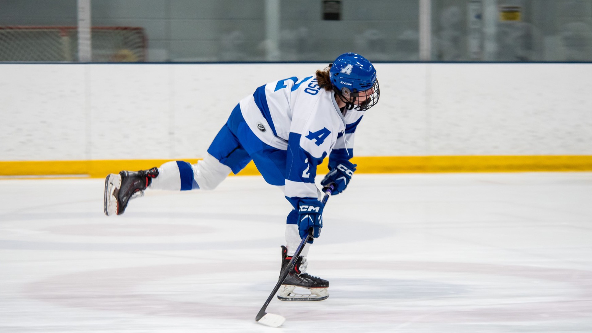 Women's Ice Hockey falls to Saint Anselm College Assumption University