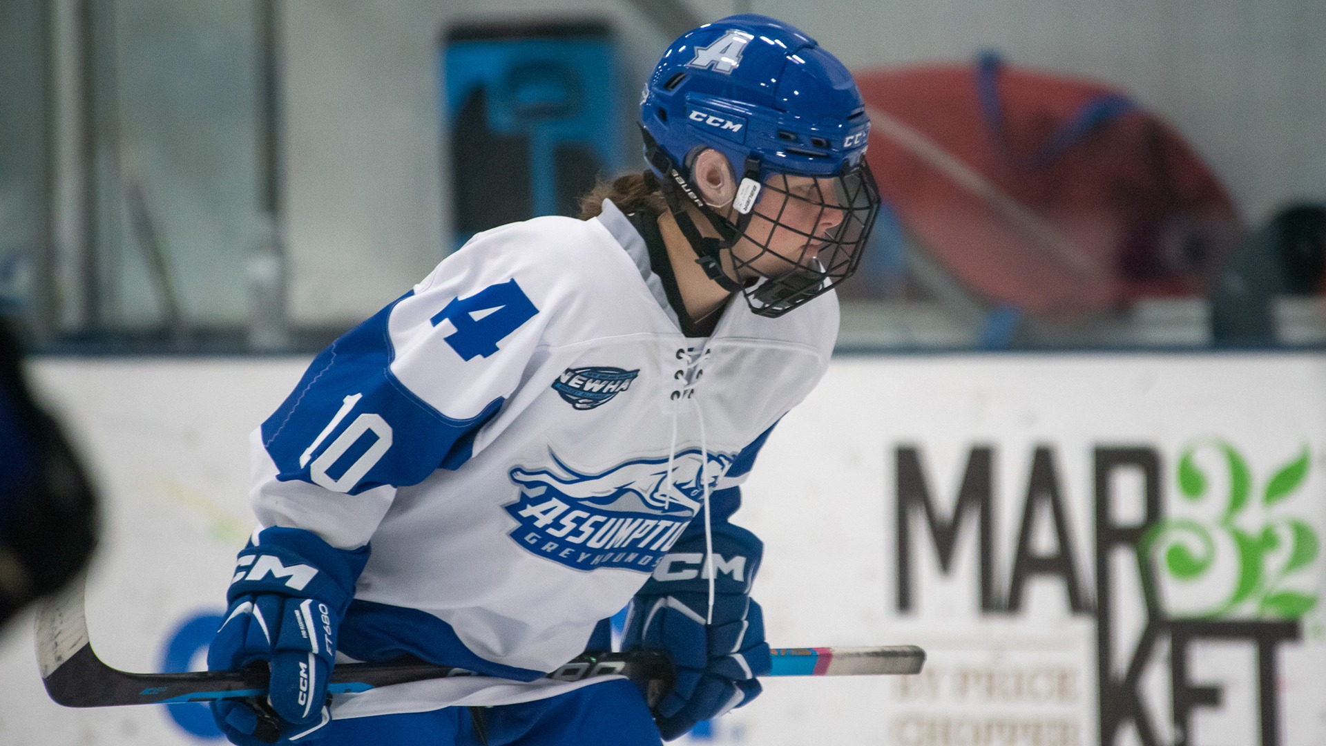 Women's Ice Hockey tripped up by Saint Anselm Assumption University
