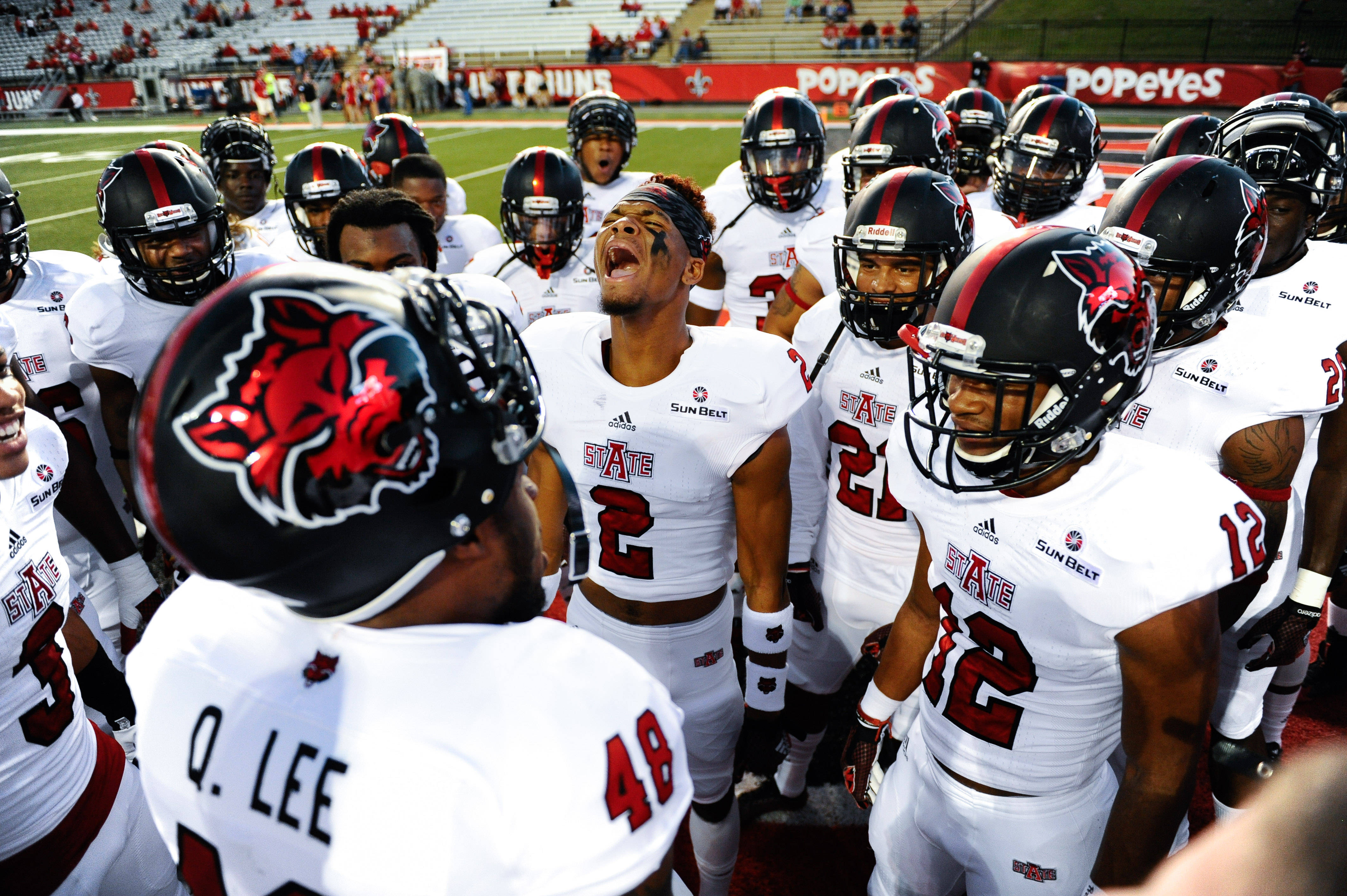 ASTATE FOOTBALL GAME NOTES at Texas State Arkansas State University