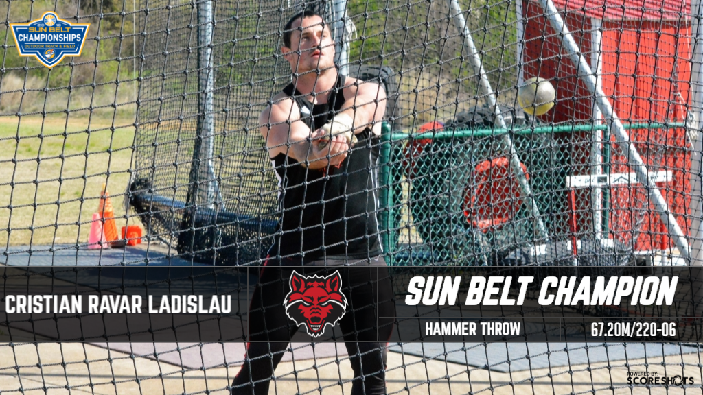 Cristian Ravar Ladislau Wins Hammer Throw to Highlight First Day of SBC