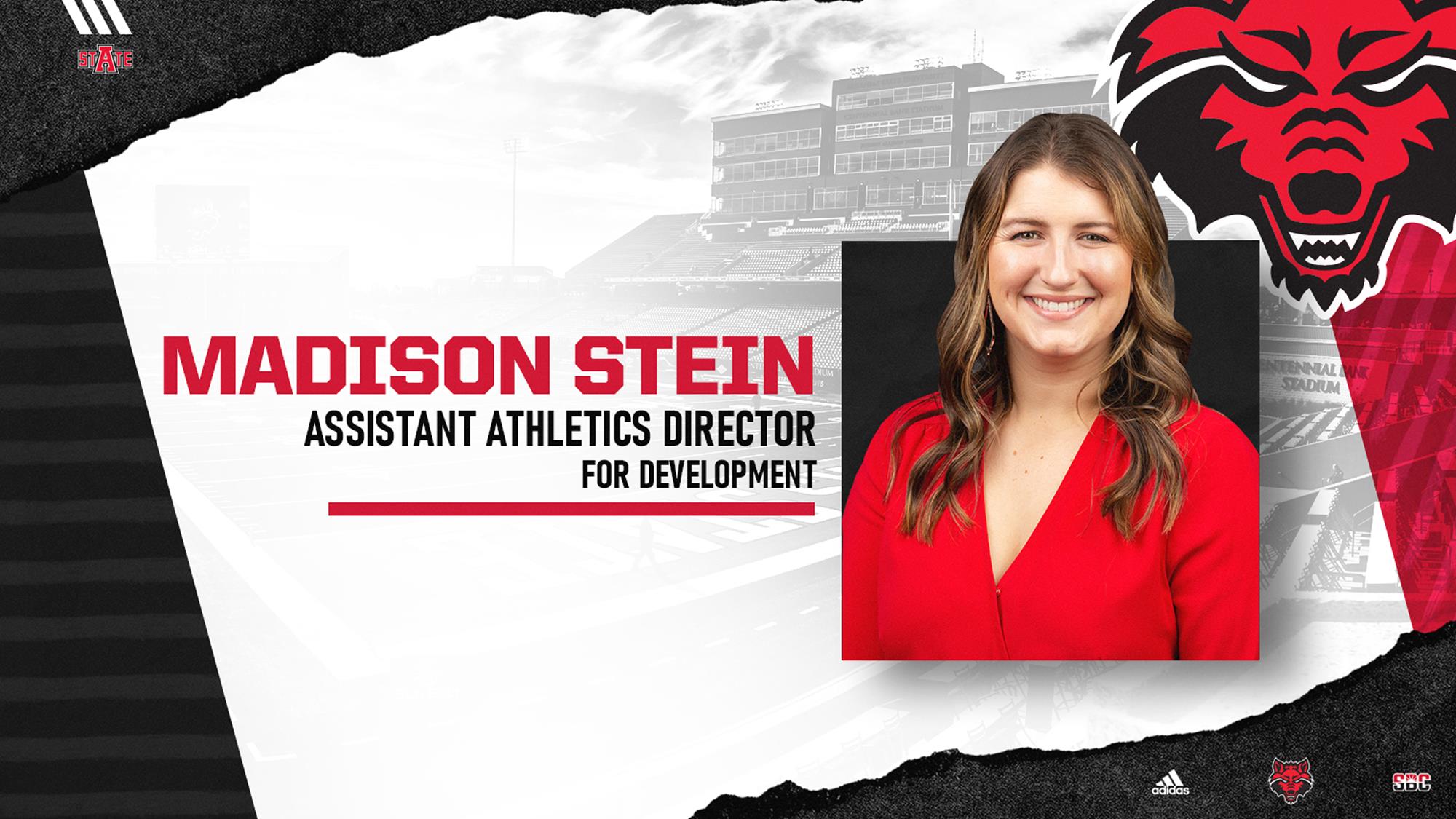 AState Names Stein Assistant Athletics Director for Development