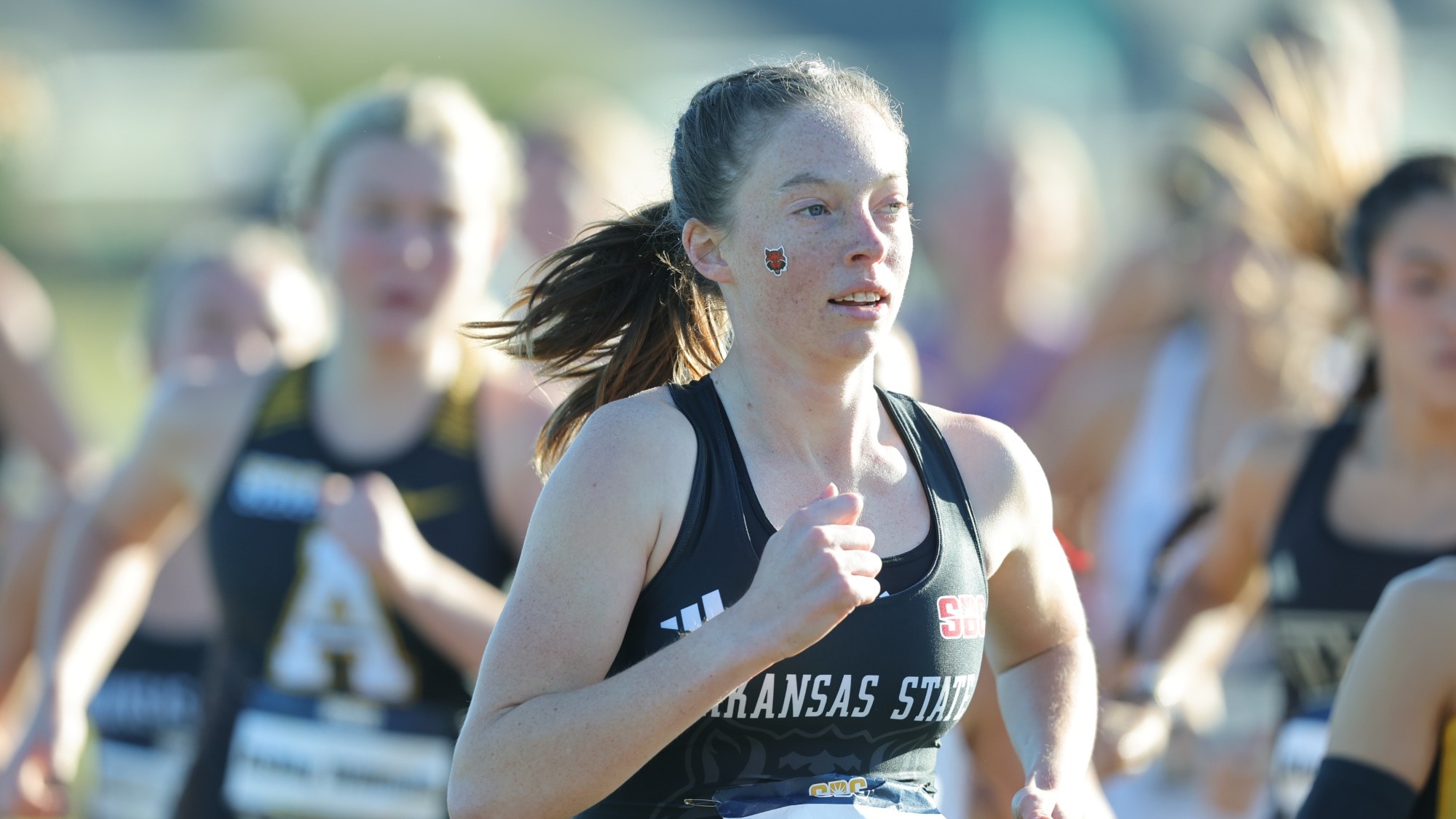 Gracie Jacobs at SBC Cross Country Championships