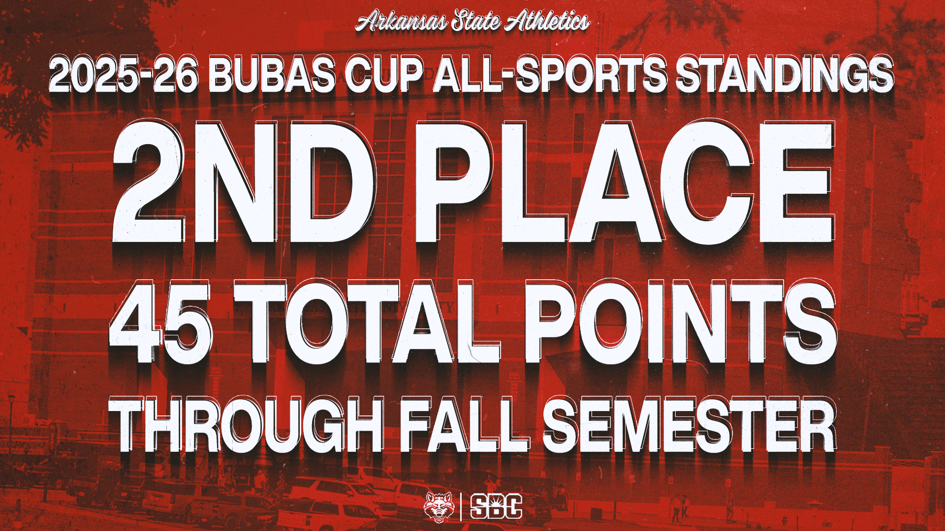 2025 Fall Semester Bubas Cup Graphic