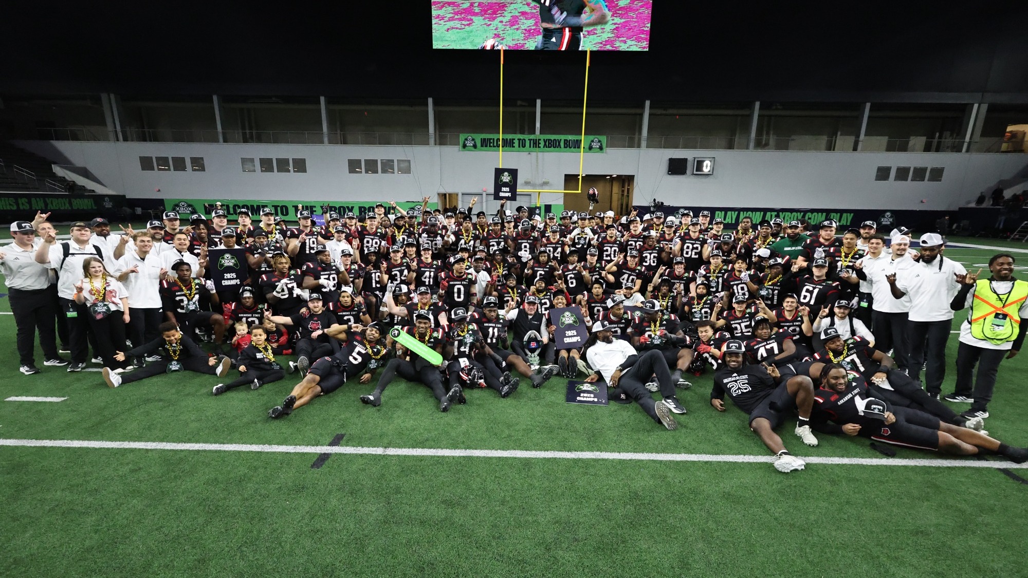 A-State Football Xbox Bowl Champions