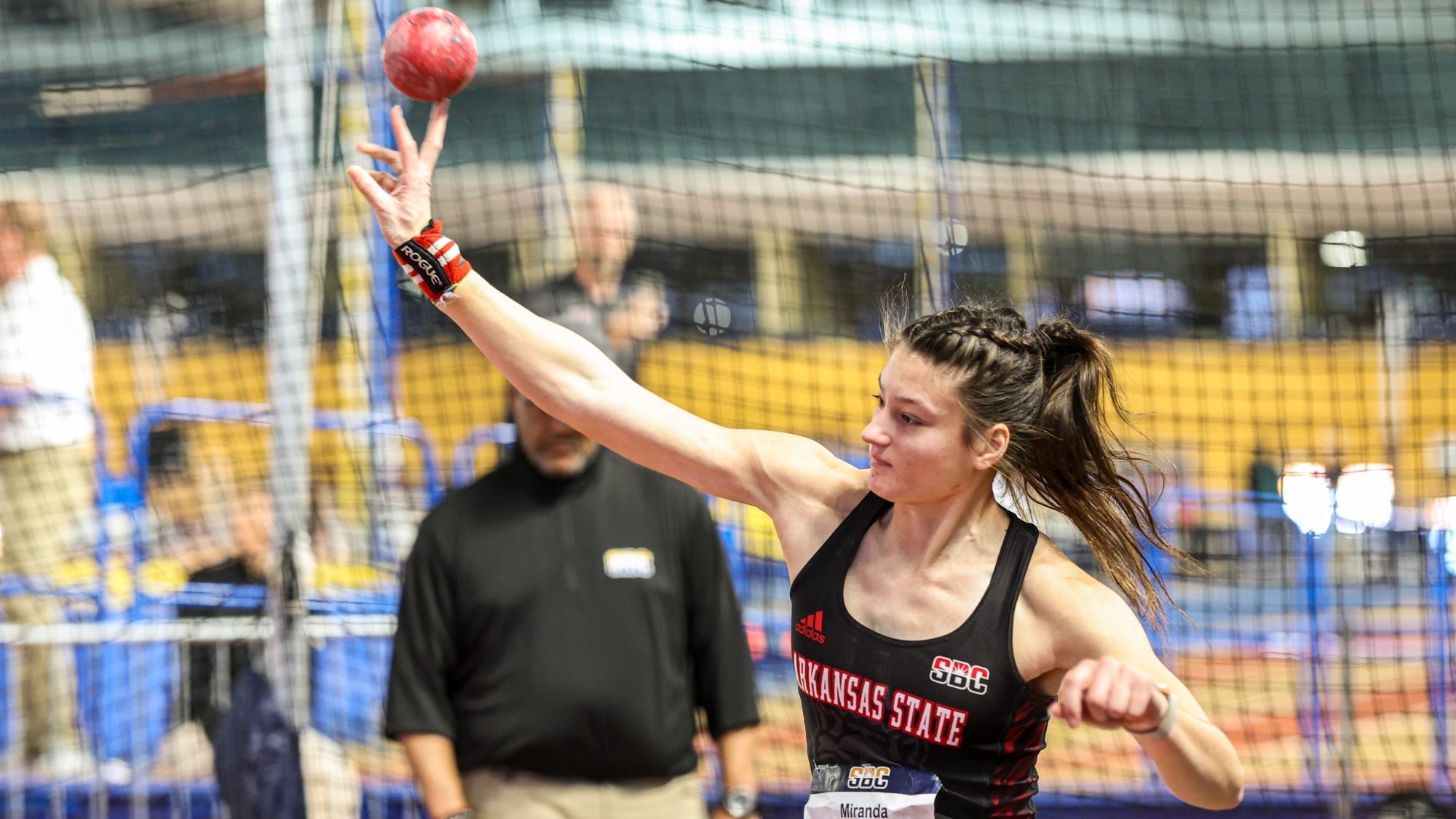 Miranda Burgett at 2024 SBC Indoor Championship