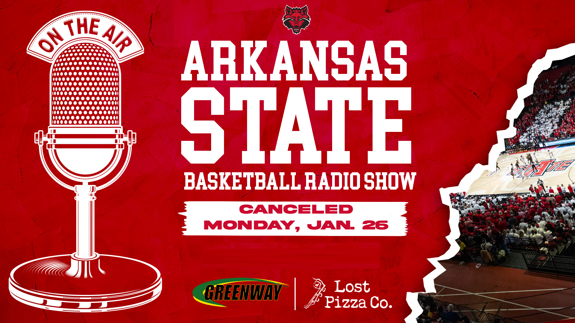 LWTRW Canceled Jan. 26