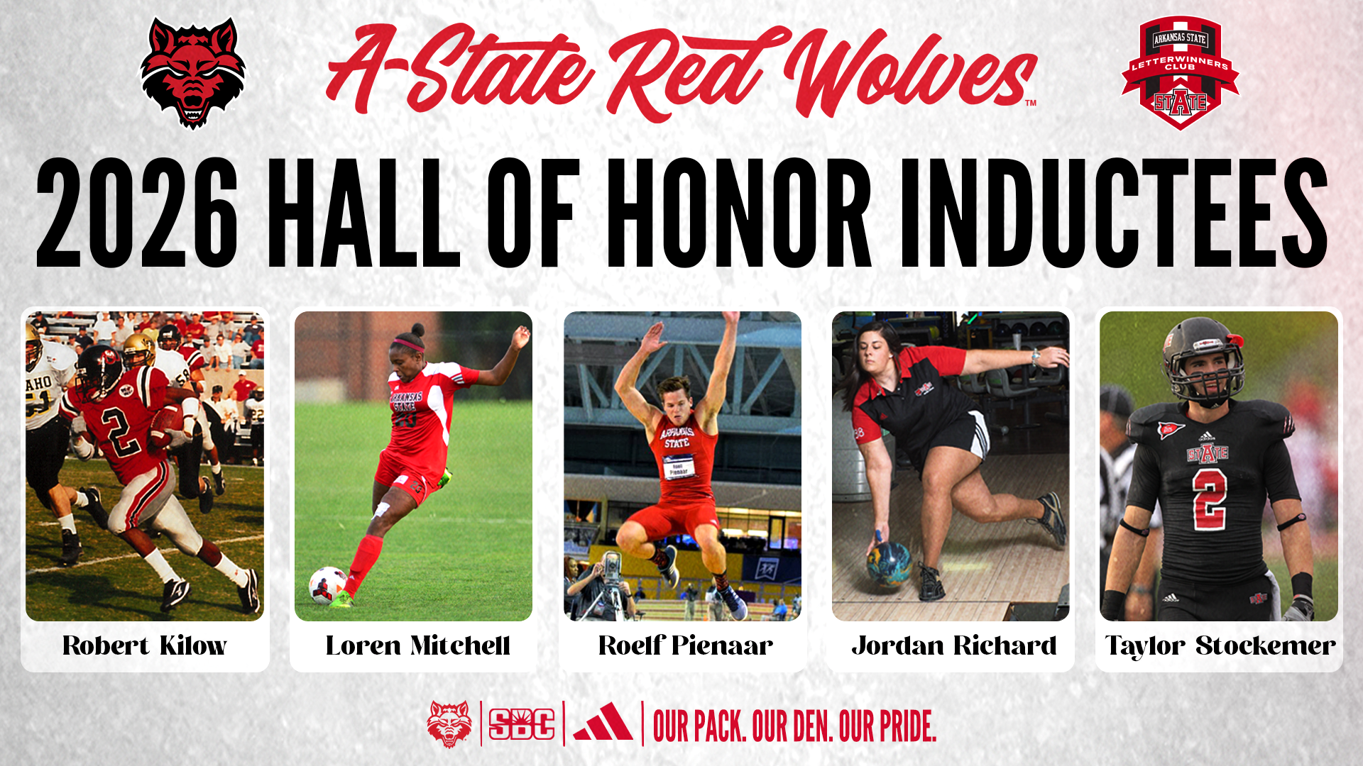 2026 Hall of Honor Inductees