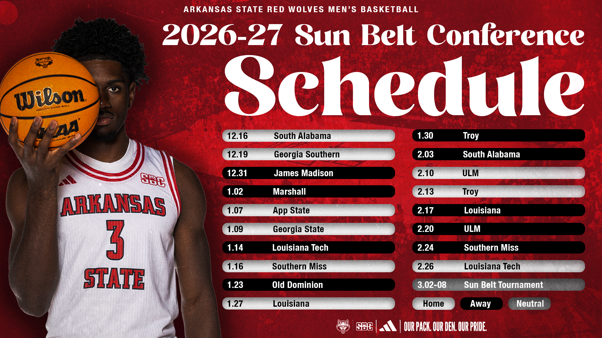 2026-27 MBB Schedule