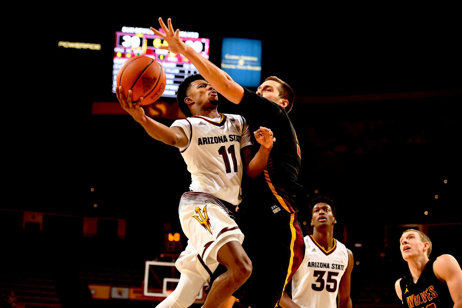Shannon Evans II Men's Basketball Arizona State University Athletics