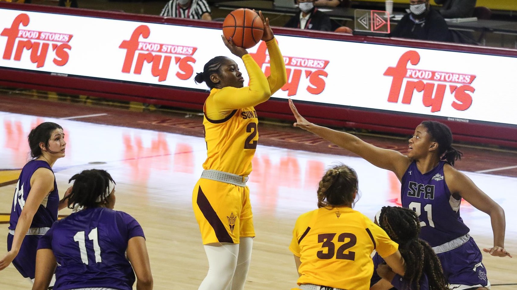 Eboni Walker Women's Basketball Arizona State University Athletics