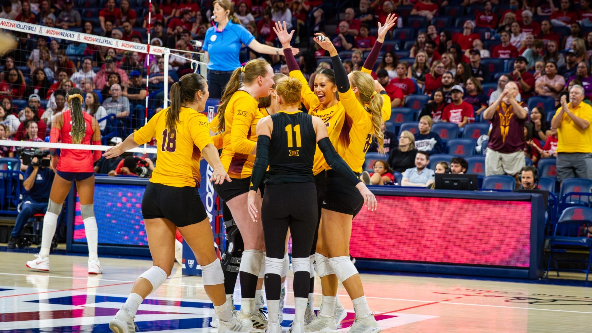 11 Volleyball Returns Home for Highly Anticipated Matchups Arizona