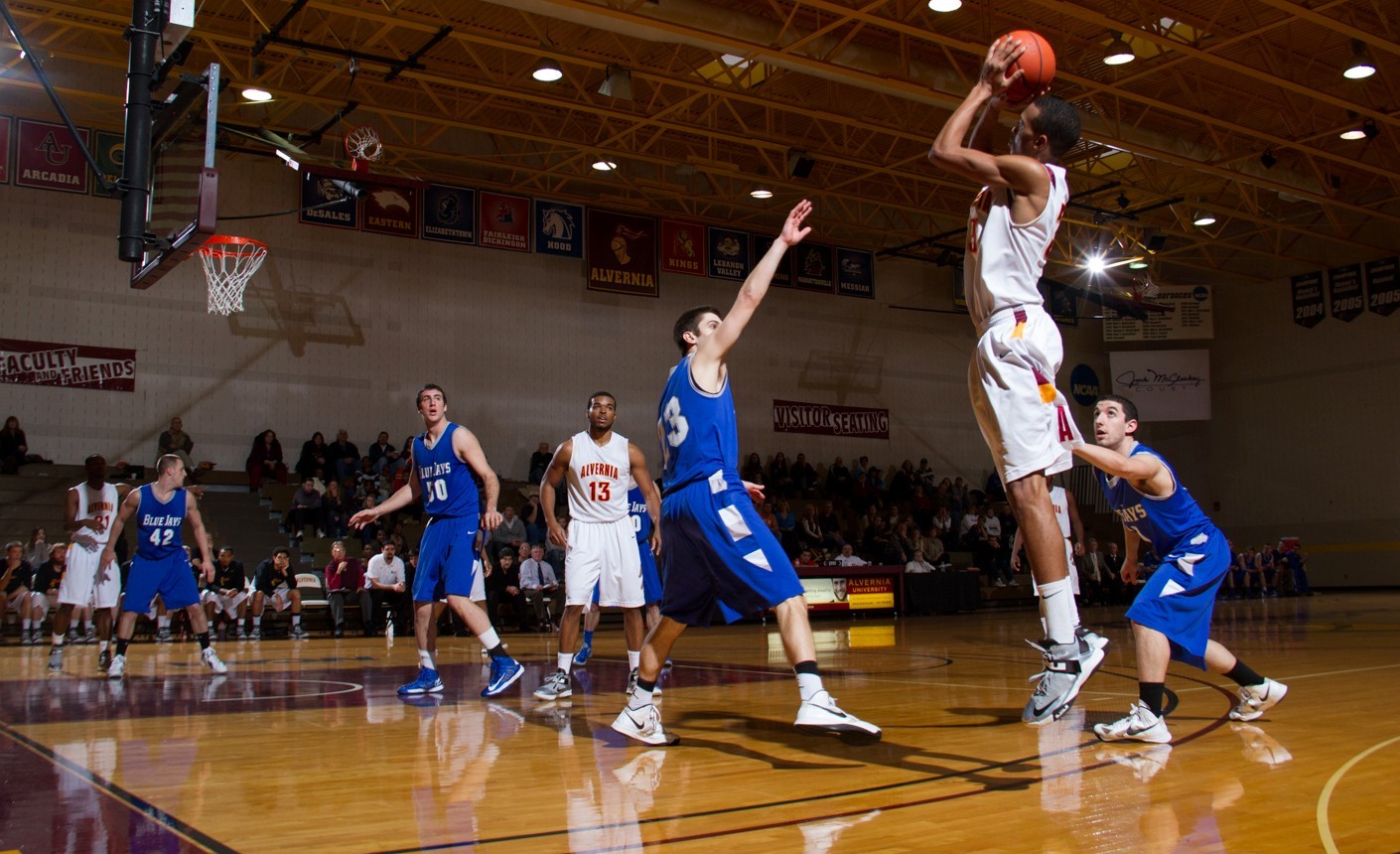 Terrance Bridgers Men's Basketball Alvernia University Athletics