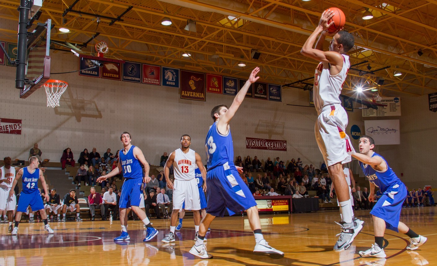 Terrance Bridgers Men's Basketball Alvernia University Athletics