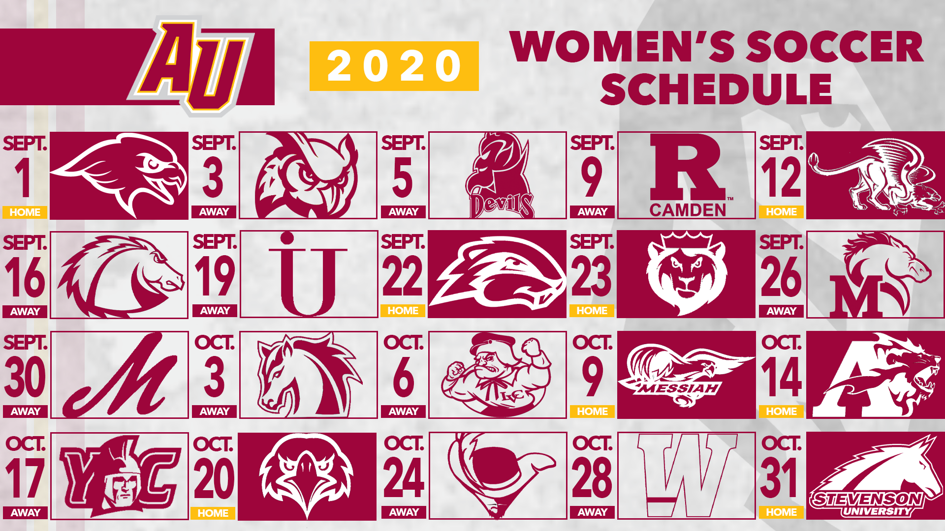 Women's Soccer Schedule Release
