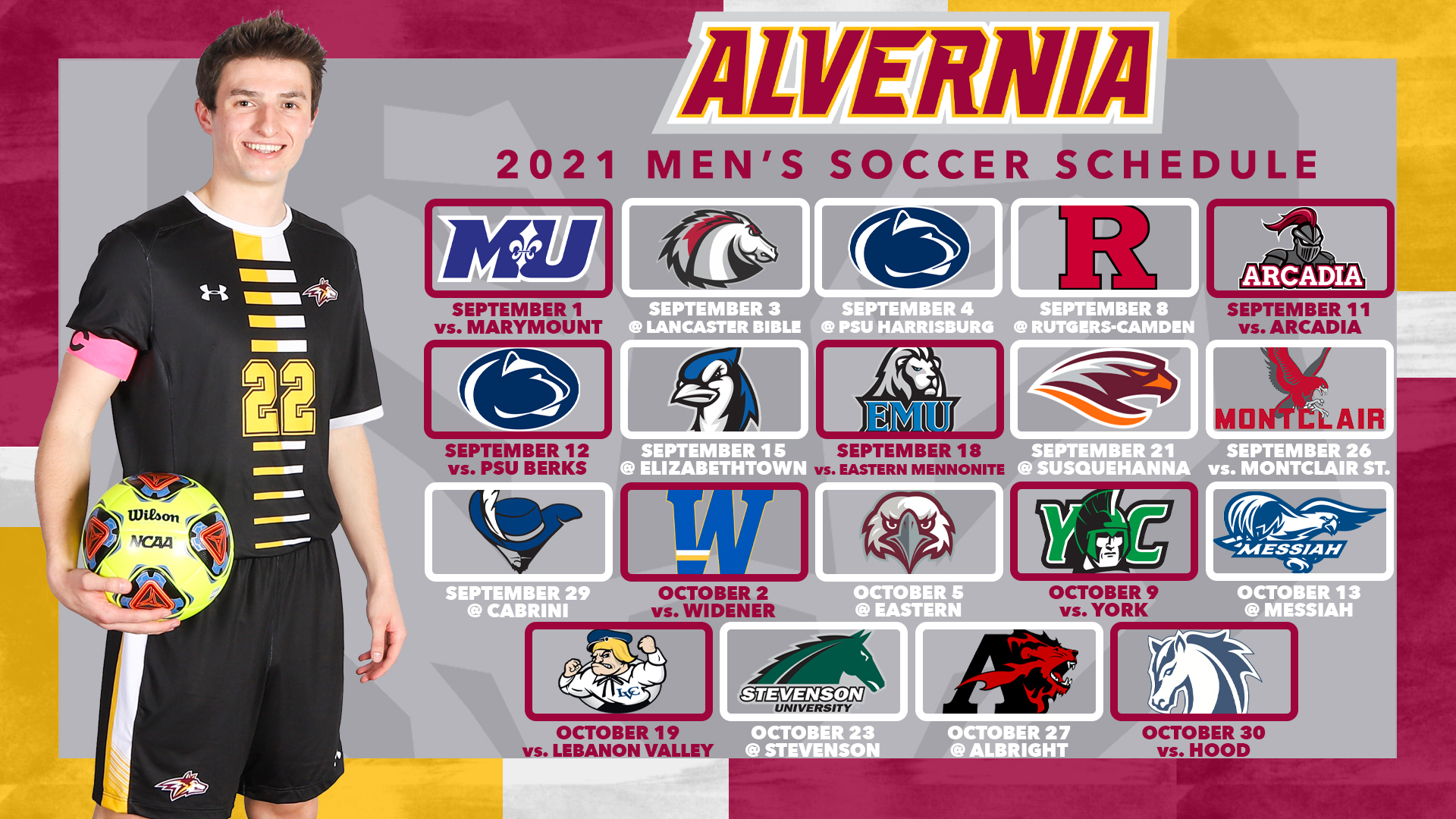 2021 Men's Soccer Schedule