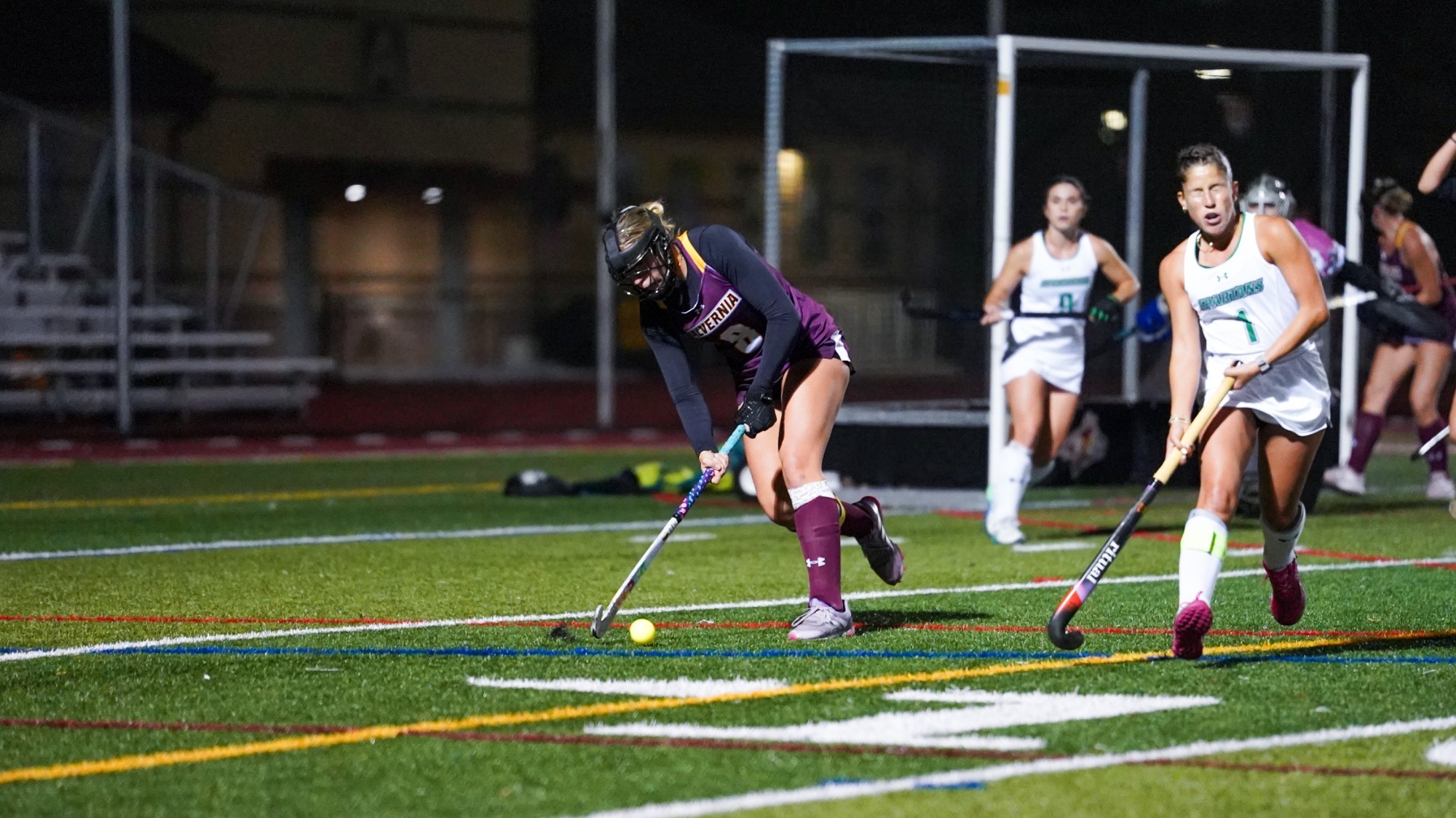 Ava Michael clears a corner versus York