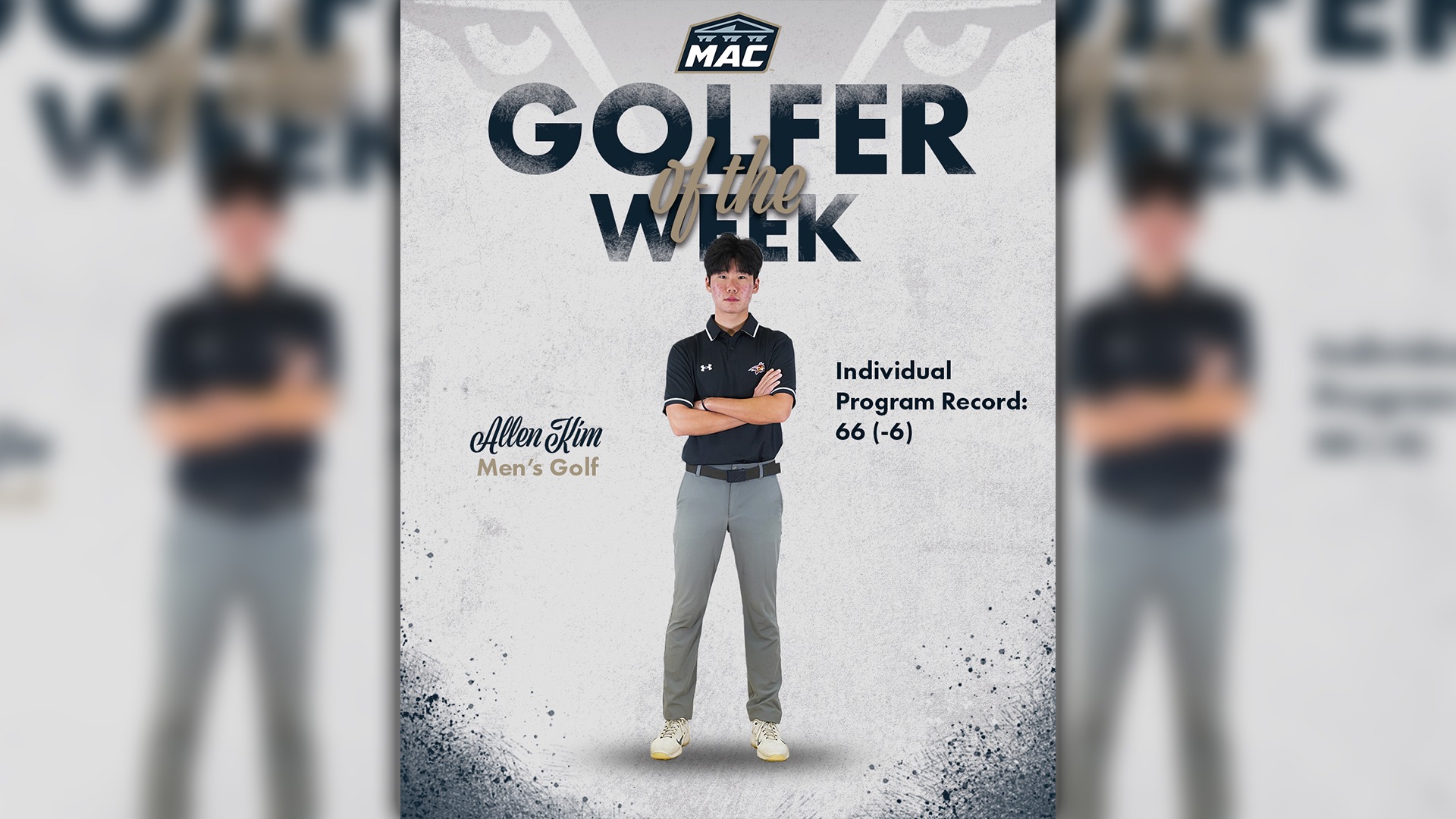 Allen Kim wins MAC Golfer of the Week (October 6th)