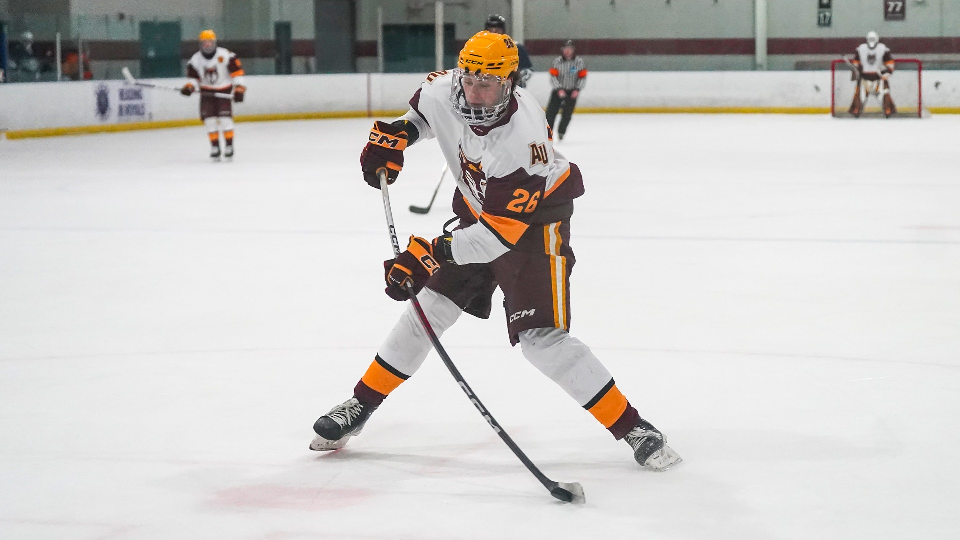 Leo Cabulis shoots the game-winning goal against LVC