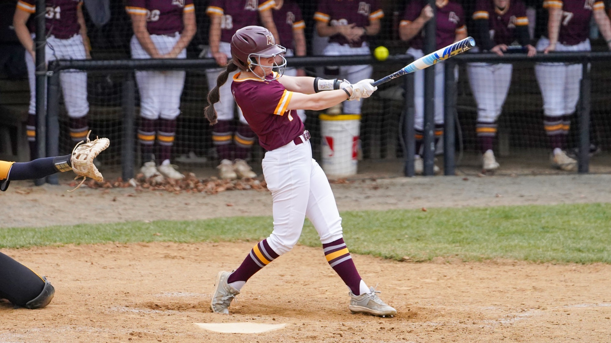 Lauren Jascewsky bats against Ursinus