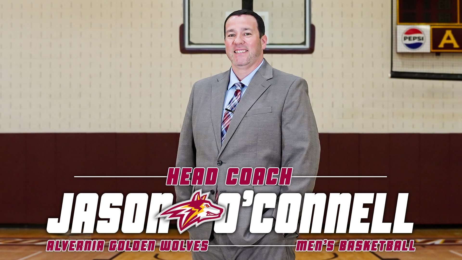 Jason OConnell Named as Men's Basketball Head Coach