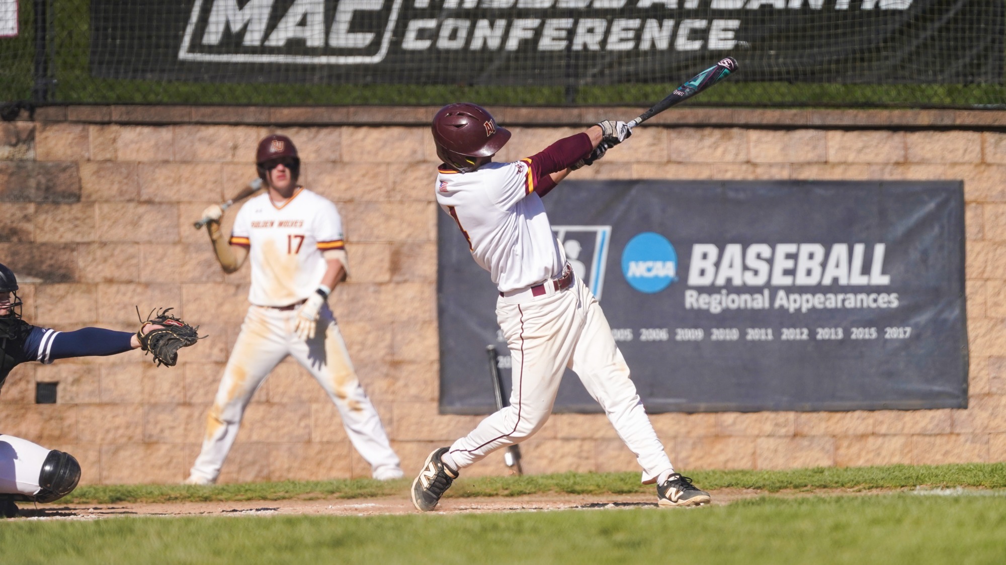 Timmy Hitchcock Records a Hit against PSU Berks