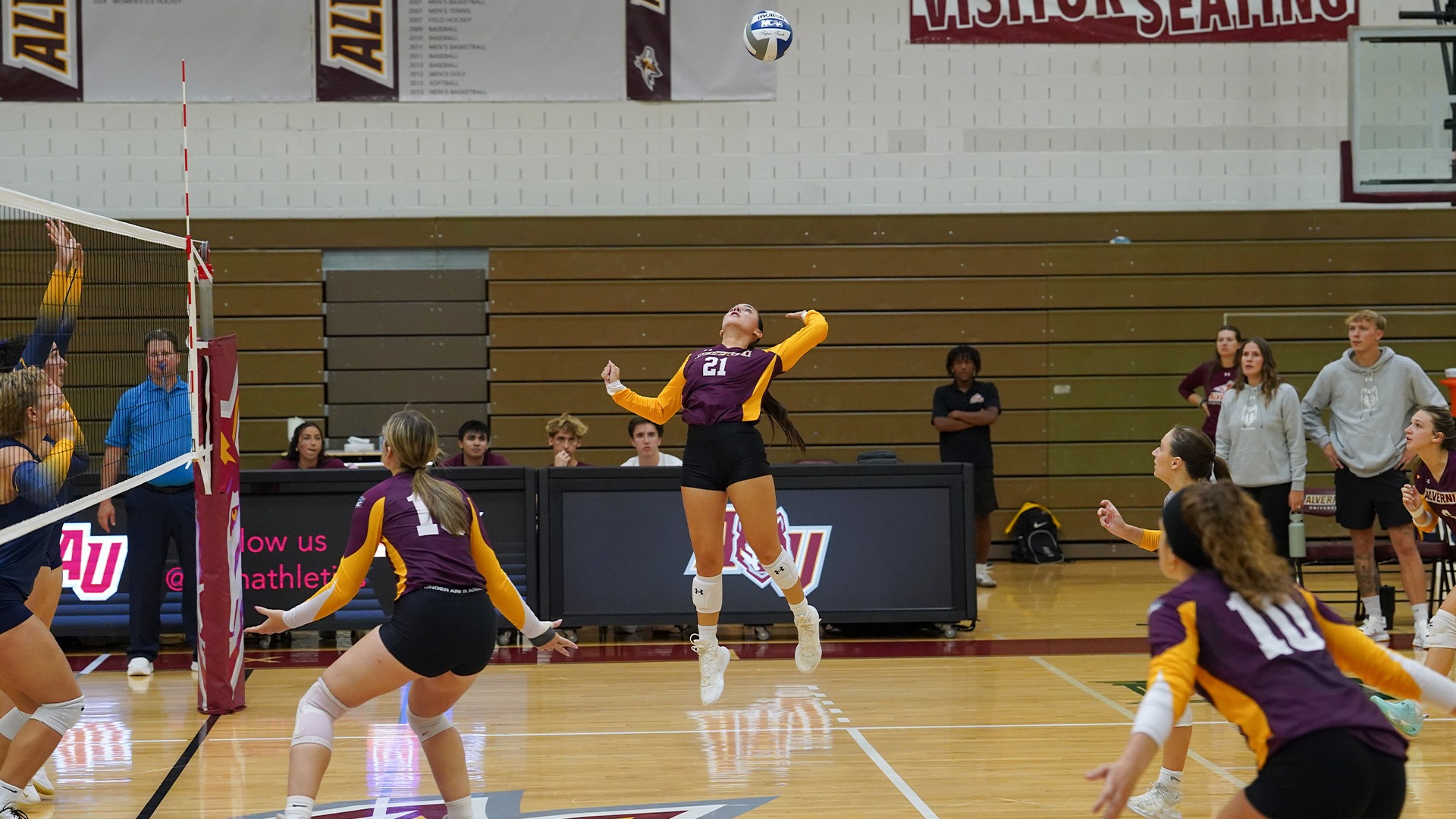 Olivia Jones gets a kill for the Golden Wovles