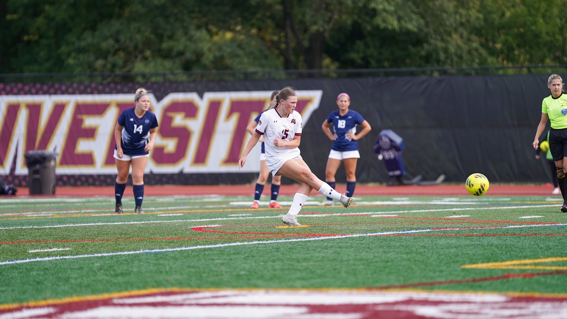 Reagan Schroeder scores a pk