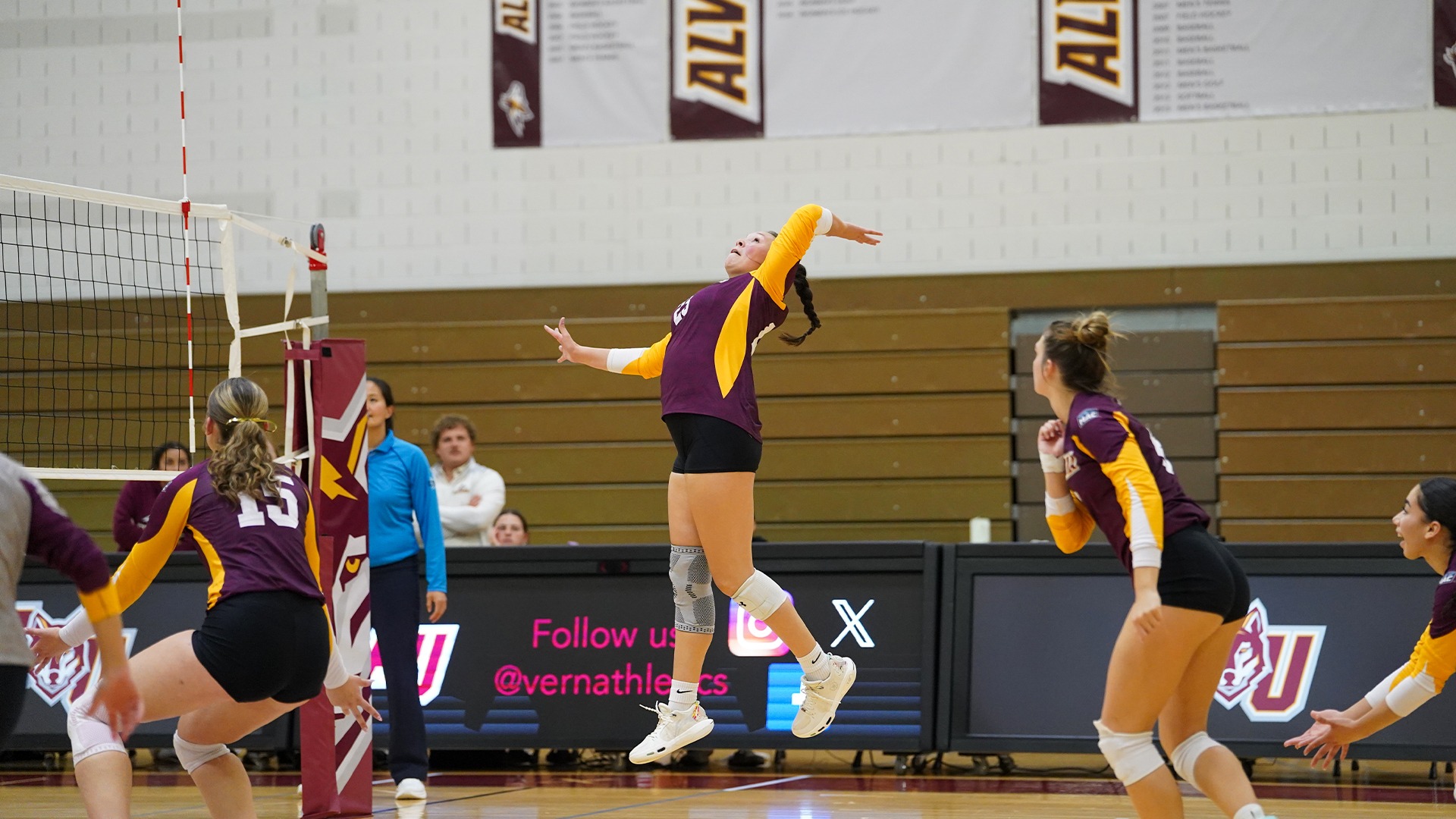 Velez gets a kill against York