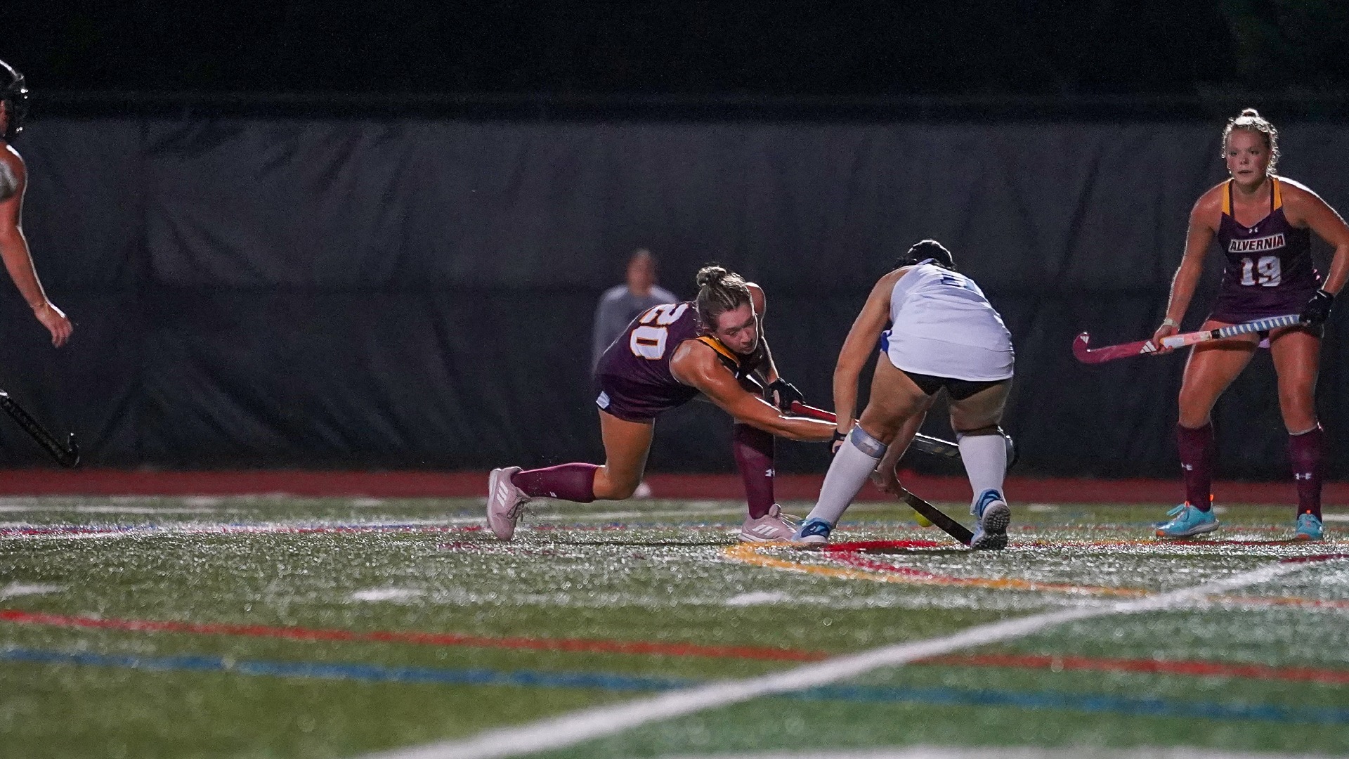 Mackert takes a shot against Elizabethtown