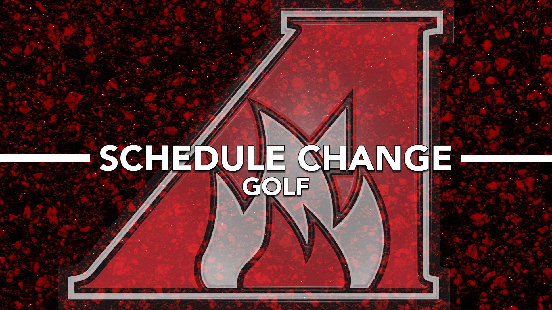 Schedule Change - Golf
