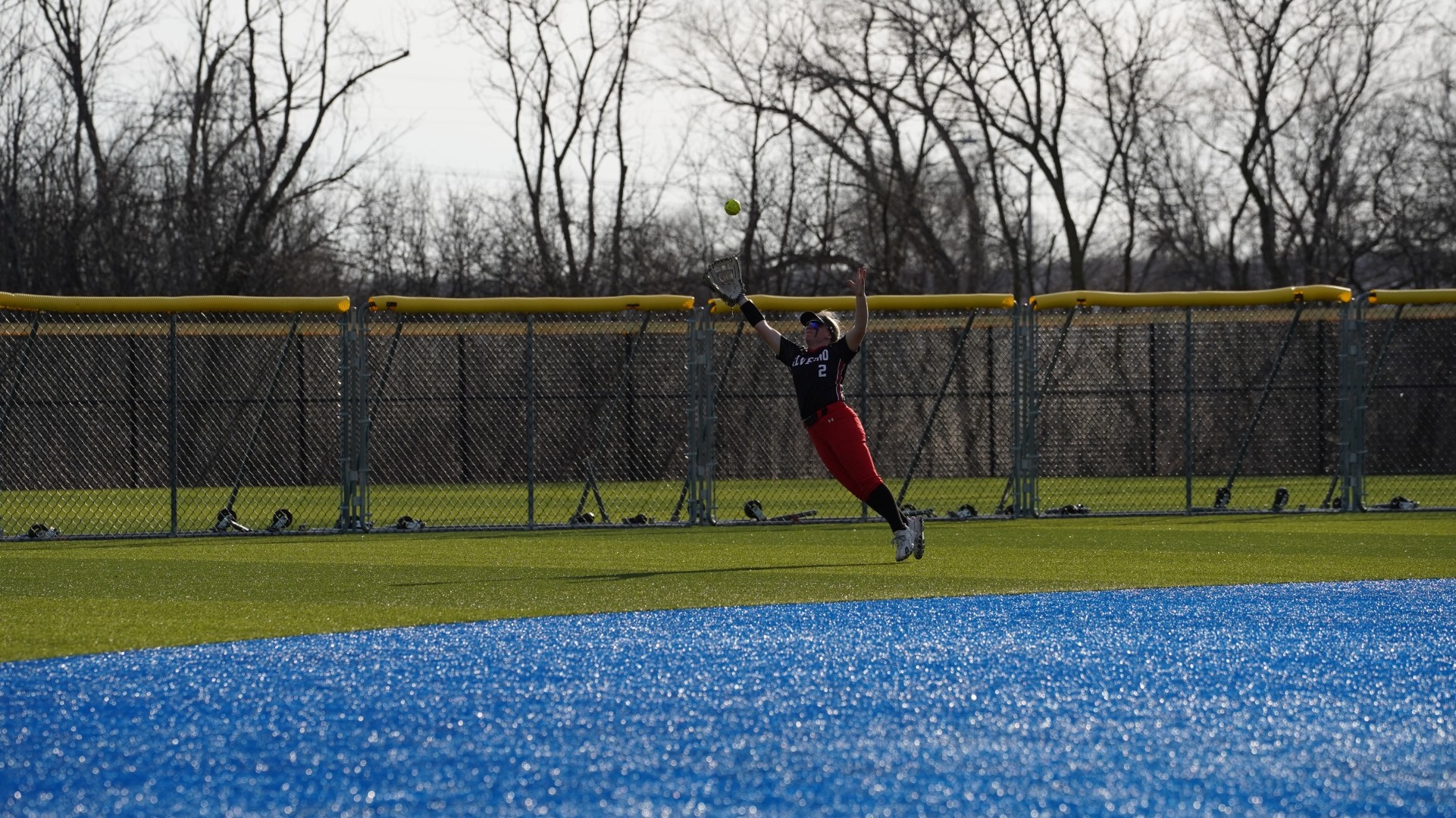 Hailie Eschbach Diving Catch